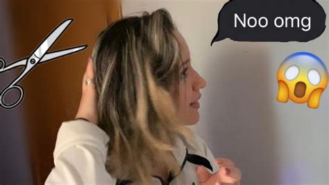 I ACTUALLY CUT MY WIFE S HAIR PRANK SHE CRIED YouTube