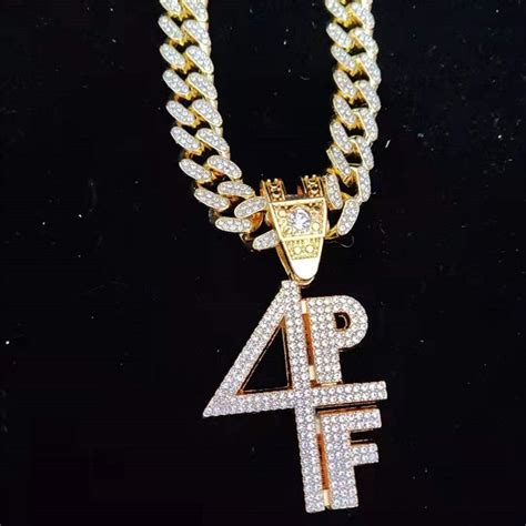 Icedgame And Cos Hip Hop Lil Baby 4pf Cuban Chain Replica