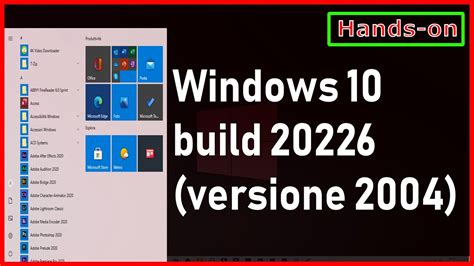 Announcing Windows 10 Insider Preview Build 20226 Youtube