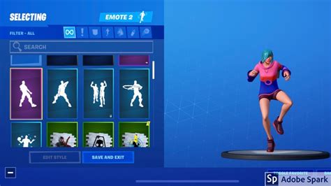 Fortnite Iris Skin With All My Fortnite Dances And Emotes Youtube