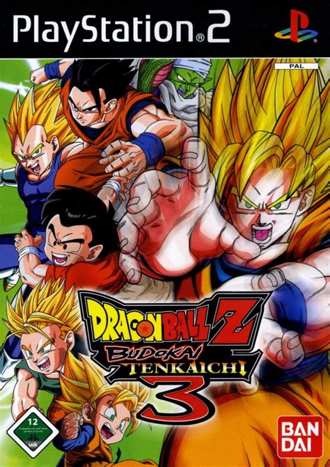 Budokai tenkaichi 3, originally published in japan as dragon ball z: Dragon Ball Z: Budokai Tenkaichi 3 (2007) PlayStation 2 box cover art - MobyGames