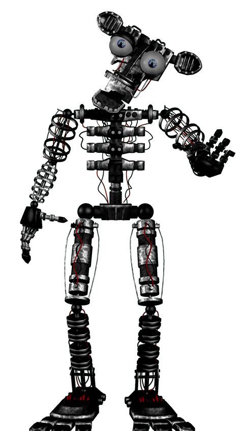 A Render Of Fnaf2 Endoskeleton Model Nathanzika Rfivenightsatfreddys