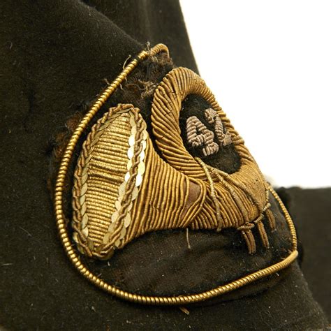 Original Us Civil War Union Officer Burnside Pattern Slouch Hat