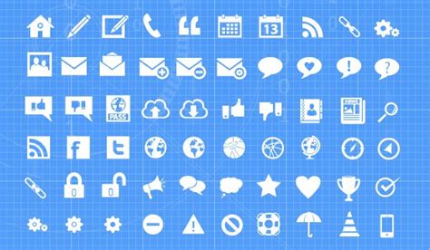 17 Free High Quality Simple Icon Sets