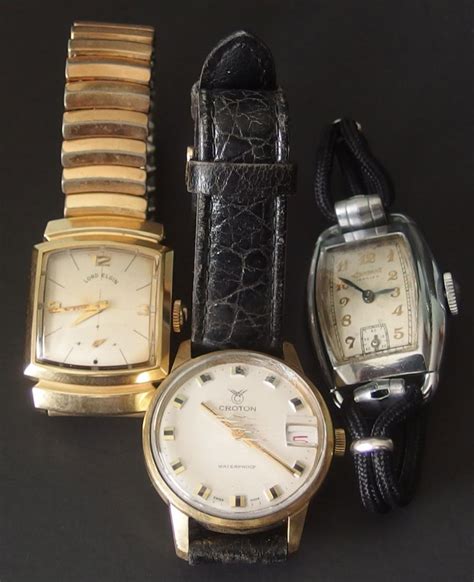 Sold Price Mens Vintage Wristwatches 3 Invalid Date Pdt