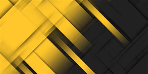 9800 Yellow And Black Abstract Background Stock Illustrations
