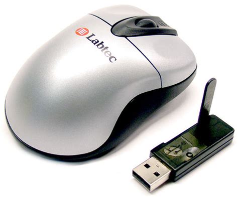 Labtec Mini Wireless Optical Mouse With Usb Receiv Refurbished