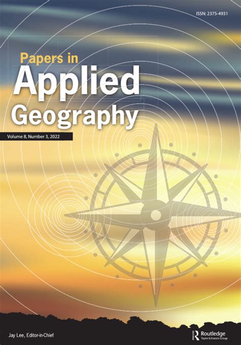 Papers In Applied Geography Vol 8 No 3