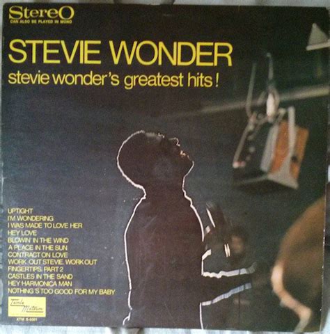 Stevie Wonder Stevie Wonders Greatest Hits 1968 Vinyl Discogs