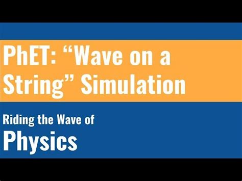 Get all of hollywood.com's best movies lists, news, and more. PhET Wave on a String - YouTube