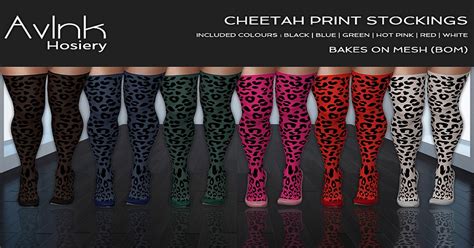 gorgeous cheetah print stockings in system layers at avink… flickr