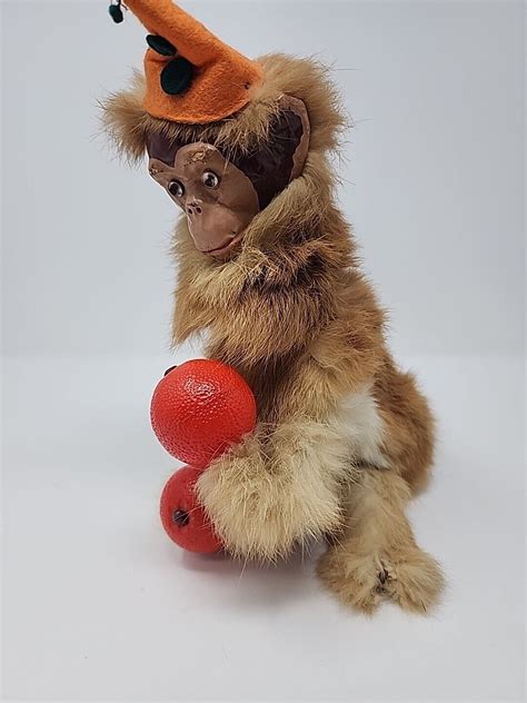 Roullet Decamps France Windup Clown Monkey Automata Antique 1920s Rare