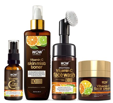 Buy Wow Skin Science Vitamin C Ultimate Kit Contains Vitamin C Face
