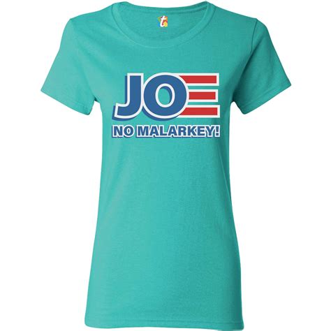 Joe No Malarkey T Shirt Funny Uncle Joe Biden President