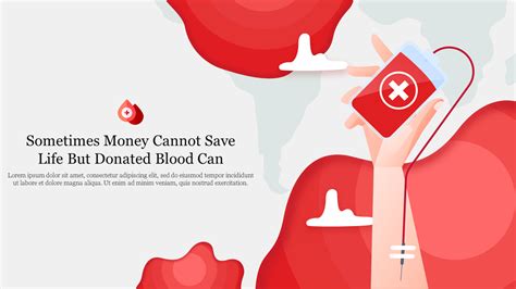 Download Blood Donation Ppt Template Presentation Slide