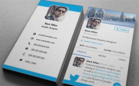 9 Must Have Social Media Business Cards To Make Your Own Wishpond Blog