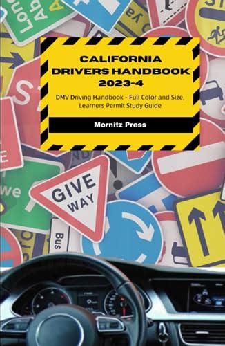 California Drivers Handbook 2023 4 Dmv Driving Handbook Full Color