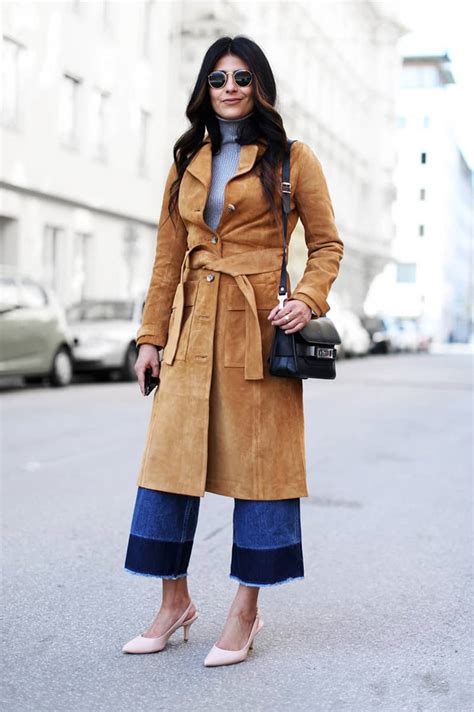 trend alert suede trench coats the fashion tag blog