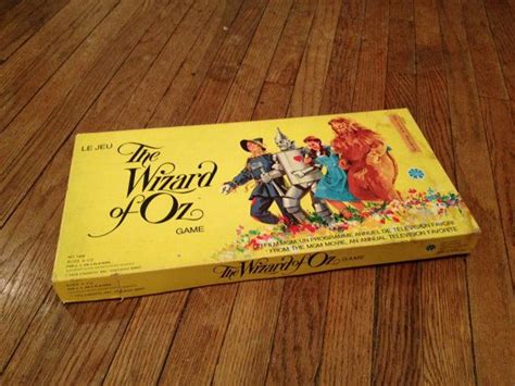 Vintage Wizard Of Oz Boardgame 1974 Cadaco Etsy Vintage Board Games