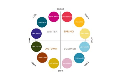 complete seasonal guides the concept wardrobe color analysis seasonal color analysis