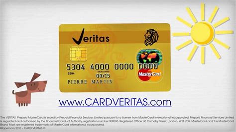 Secure and easy to use online or in store, a prepaid mastercard or prepaid visa card can be used anywhere in the world where mastercard or visa are accepted. Veritas Card Prepaid MasterCard® English Version - YouTube