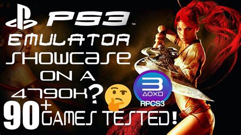 Huge Rpcs3 Showcase 90 Games Tested Ps3 Emulator Gameplay Hd Pc