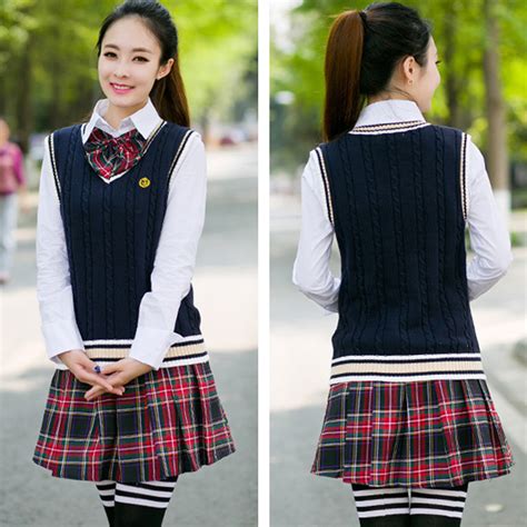 China Plaid School Uniforms School Uniforms Children High School