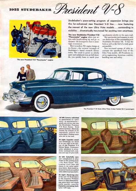 1955 Studebaker Brochure