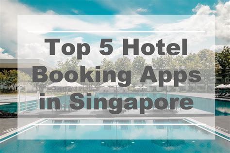 List of the best hotel website reservation systems and booking engine solutions for small and medium sized independent hotels or apartments group. Top 5 Hotel Booking Apps in Singapore