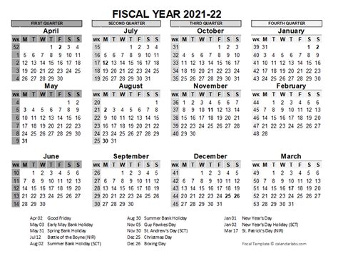 4 4 5 Fiscal 2021 2021 Best Calendar Example
