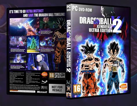 Dragon Ball Xenoverse 2 Ultra Edition Box Art Cover Dragon Ball Box