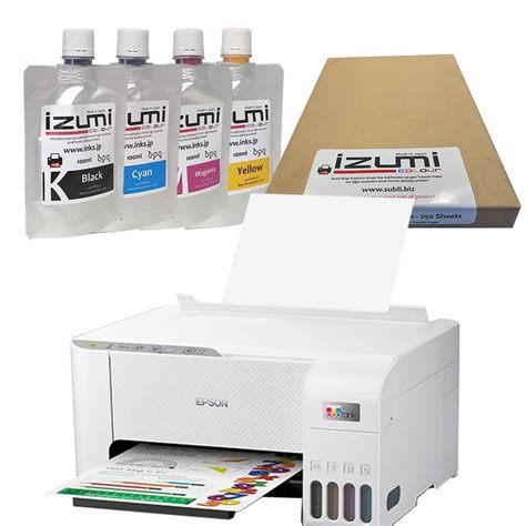 Epson Et2810 Izumi Dye Sublimation Printer Package Sublimation Supplies