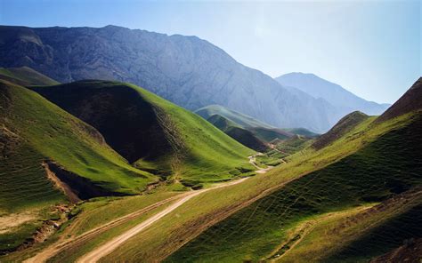 Green Mountains Afghanistan Nature High Quality Wallpaper Preview