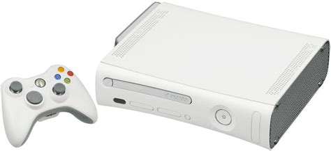 Xbox 360 White Original Arcade Core System Console W20 Gb Hard Drive A And C Games