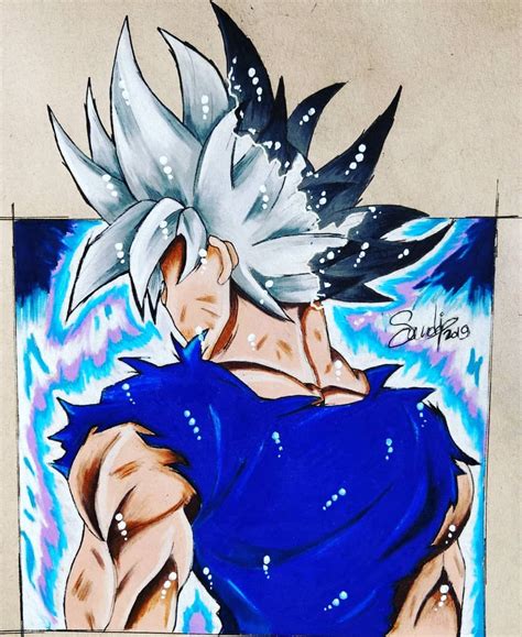 Goku Ultra Instinto Dragon Ball Art Goku Dragon Ball Super Goku