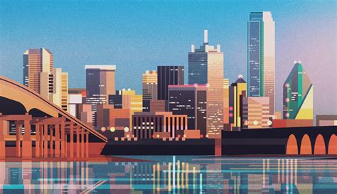 21 Stunning City Illustration Wallpapers