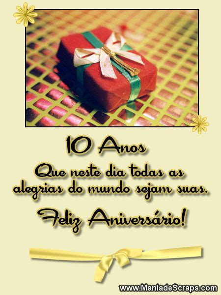 aniversário de 10 anos frases e mensagens de aniversário de 10 anos para facebook instagram e