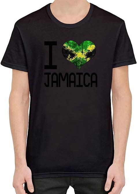 i love jamaica mens t shirt xx large clothing