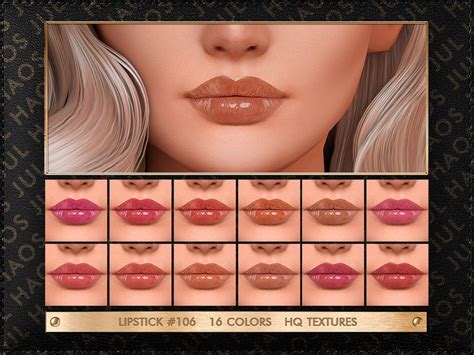 Sims 4 — Julhaos Cosmetics Lipstick 106 By Julhaos — Category