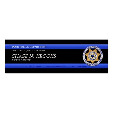 Best police business card templates: 600+ Police Officer Business Cards and Police Officer Business Card Templates | Zazzle