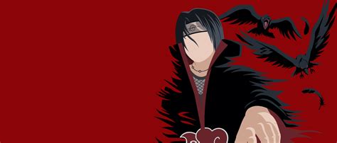 3840x1644 Itachi Uchiha Naruto 4k Minimal 3840x1644 Resolution