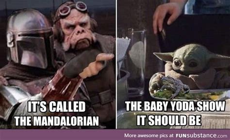 The Baby Yoda Show Funsubstance