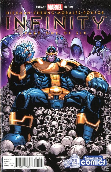 Infinity 2013 Marvel Comic Books