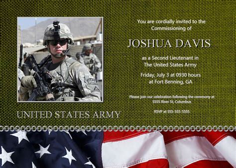 Army Ocs Graduation Invitation By Victoriadoodlesstore On Etsy