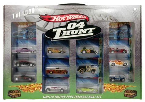 2004 hot wheels treasure hunt set series x model vehicle sets hobbydb