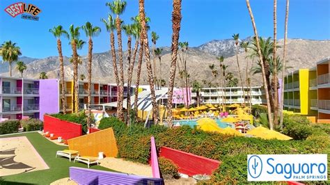 Worlds Most Colorful Hotel Has Reopened In Palm Springs Saguaro Hotel