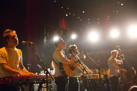 Mumford And Sons Take The Stage At Las Belasco Theater Live From The