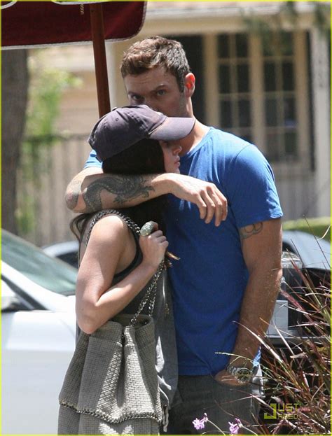 Megan Fox Brian Austin Green Cuddling Cuties Photo Brian