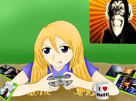 Xbox Gamer Girl By Bestusernameevar On Deviantart