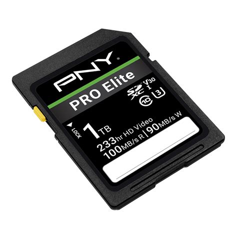 Pro Elite Class 10 U3 V30 Sd Flash Memory Card